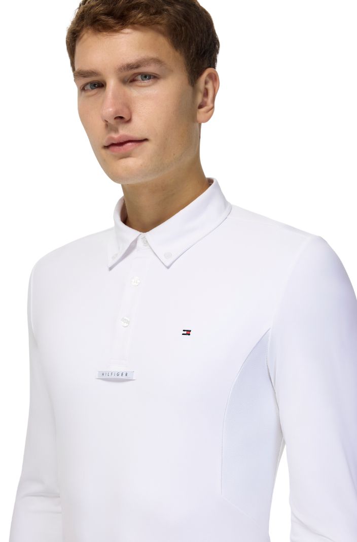Tommy Hilfiger Equestrian Turniershirt Wilson Optic White
