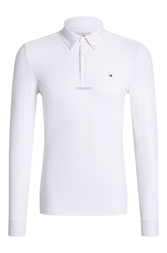 Tommy Hilfiger Equestrian Turniershirt Wilson Optic White