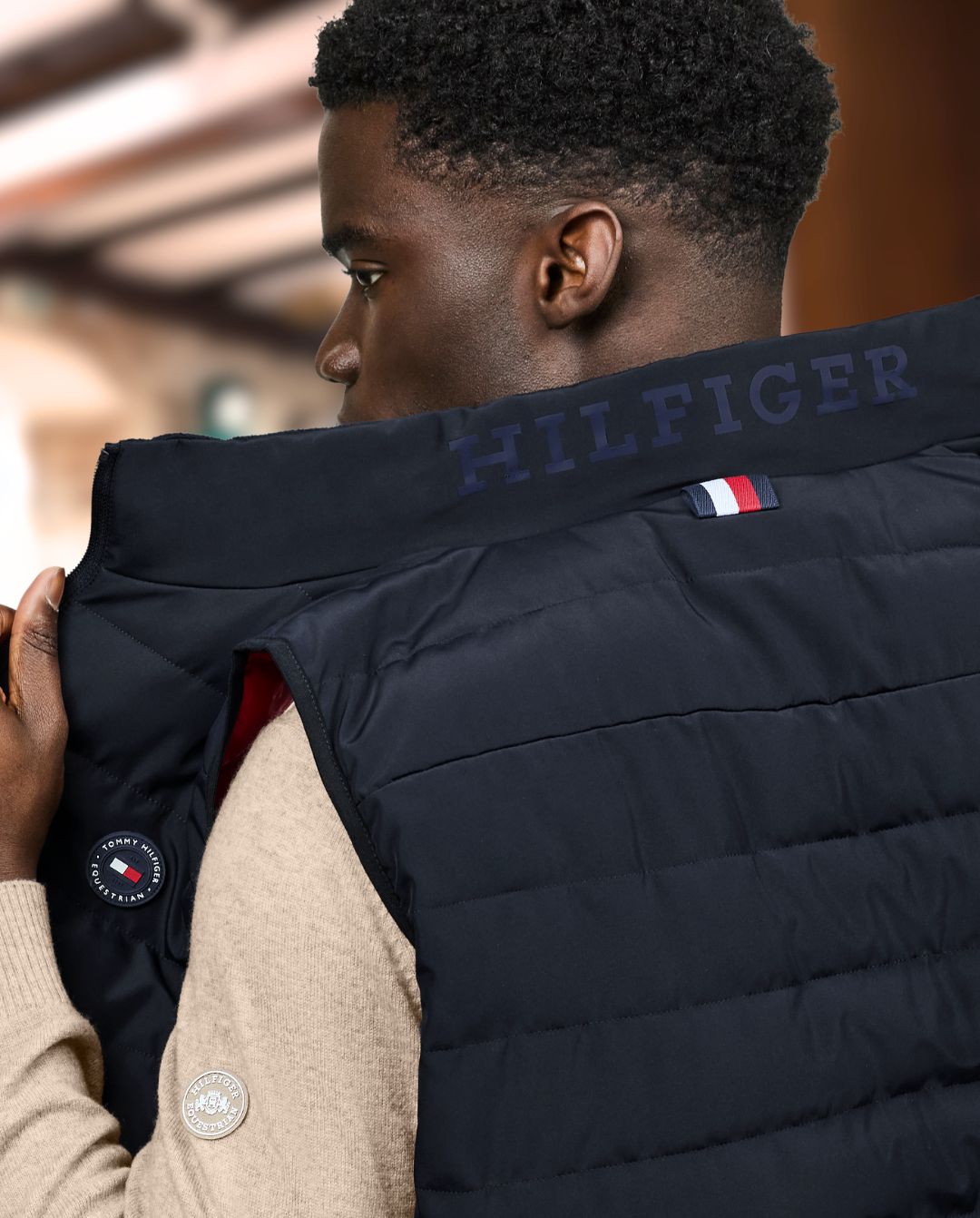 Tommy Hilfiger Equestrian »Weste Lewis Desert Sky