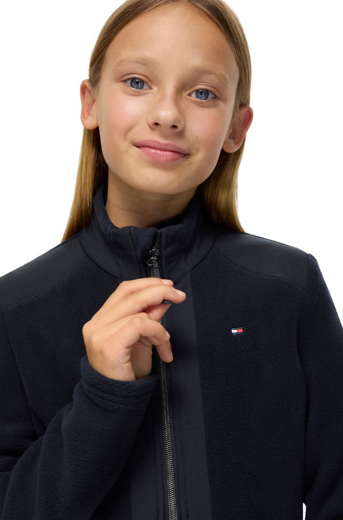 Tommy Hilfiger Equestrian Kids Fleecejacke Elmonte Desert Sky