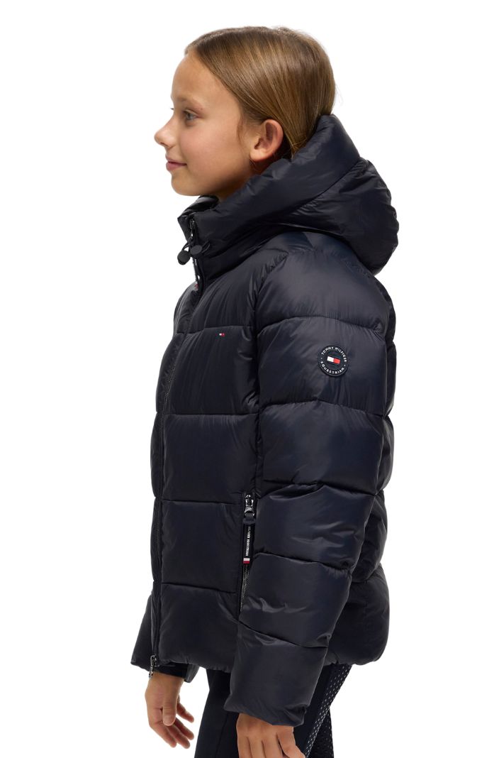 Tommy Hilfiger Equestrian Kids Puffer Jacke Glendale Desert Sky