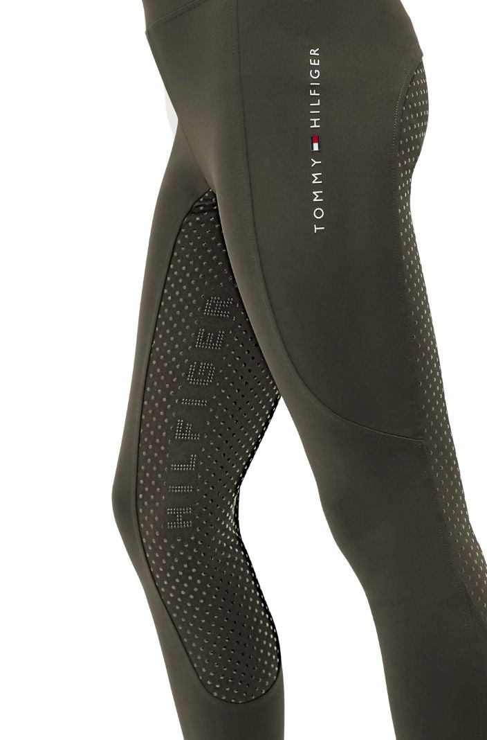 Tommy Hilfiger Equestrian Reitleggings Devon FullGrip Camo Green