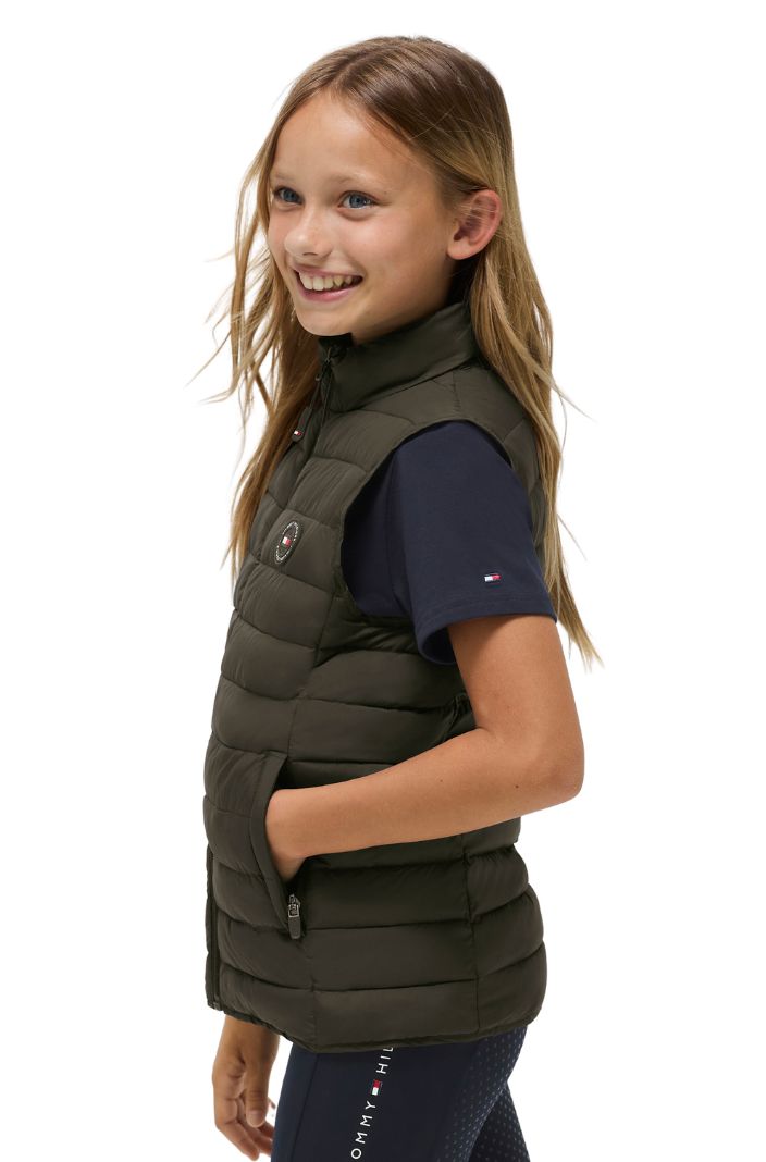 Tommy Hilfiger Equestrian Steppweste Serano Camo Green