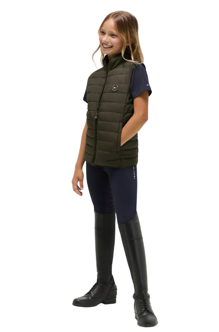 Tommy Hilfiger Equestrian Steppweste Serano Camo Green