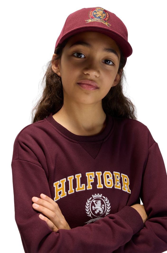 Tommy Hilfiger Equestrian Sweatshirt Campus Deep Burgundy