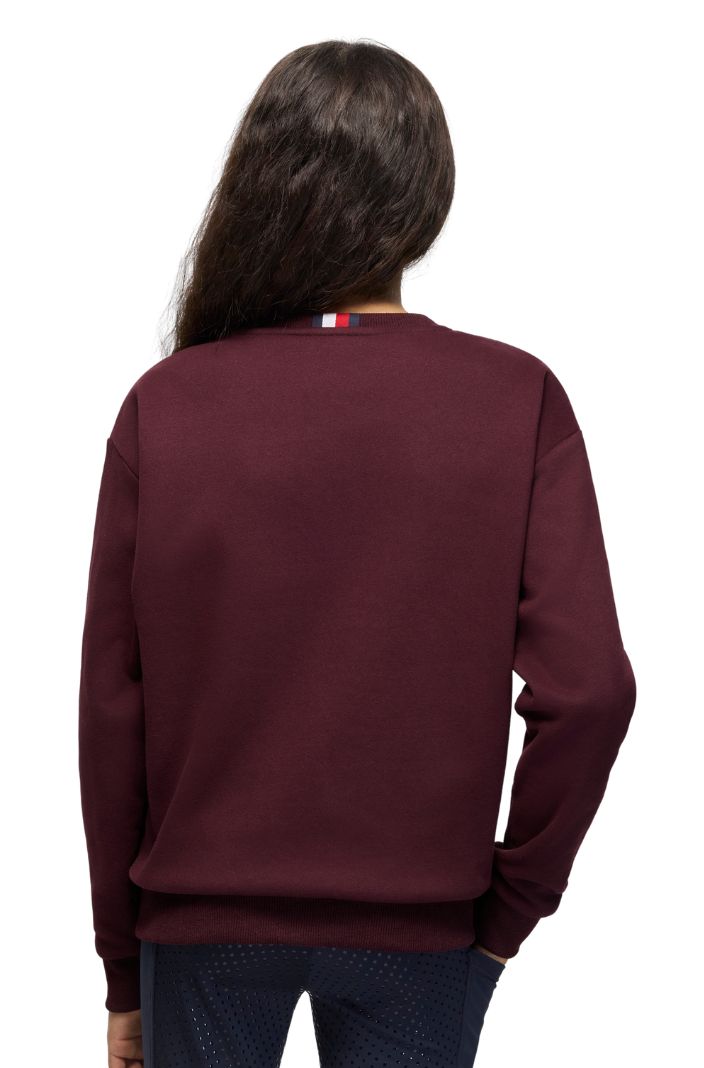 Tommy Hilfiger Equestrian Sweatshirt Campus Deep Burgundy