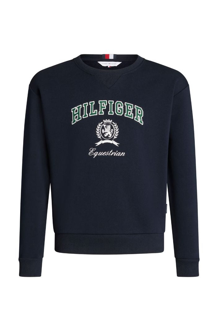 Tommy Hilfiger Equestrian Sweatshirt Campus Desert Sky
