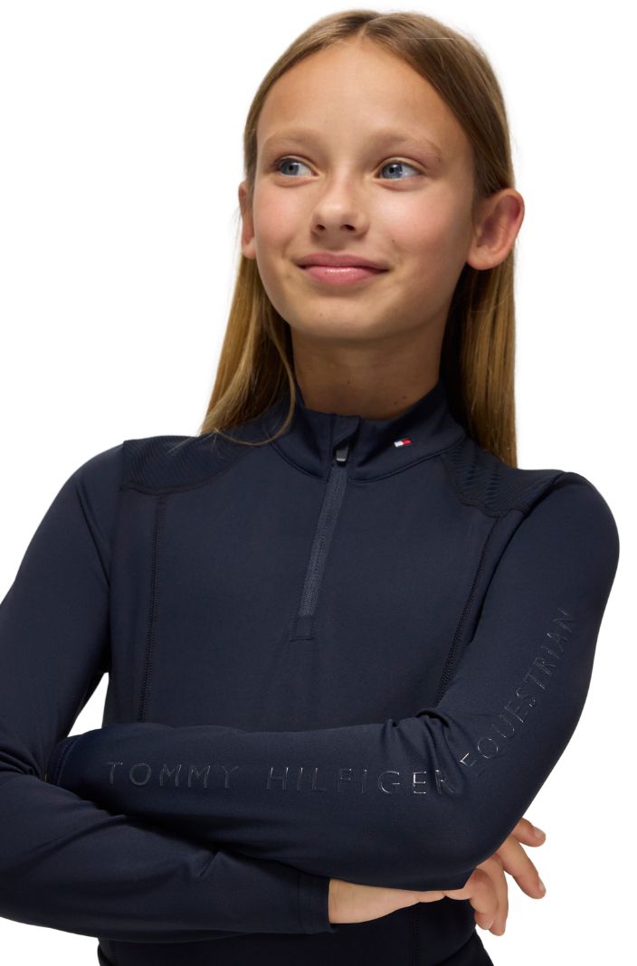 Tommy Hilfiger Equestrian Trainingsshirt Ava Desert Sky
