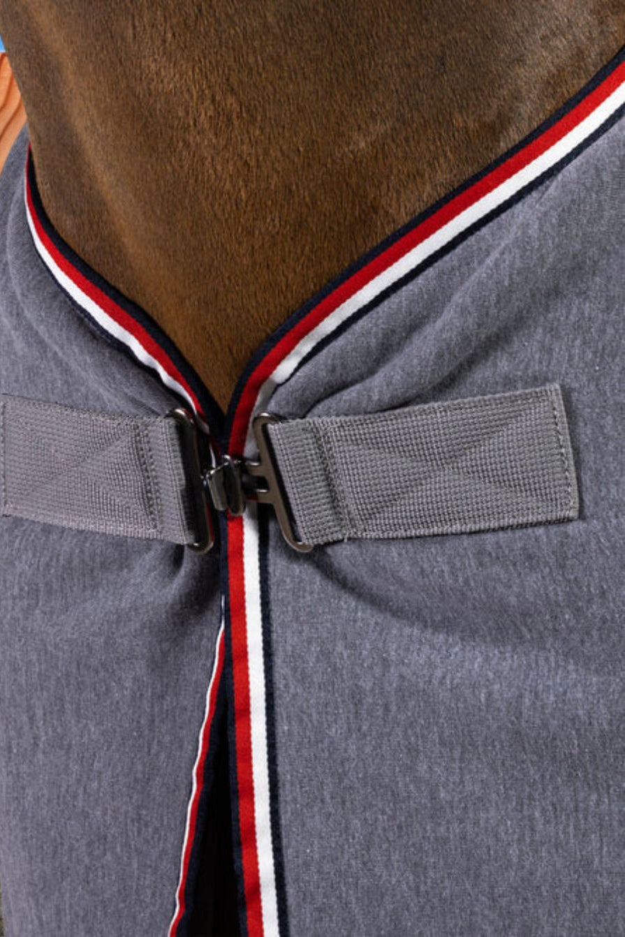 Tommy Hilfiger Equestrian Abschwitzdecke Light & Dry Grey Melange