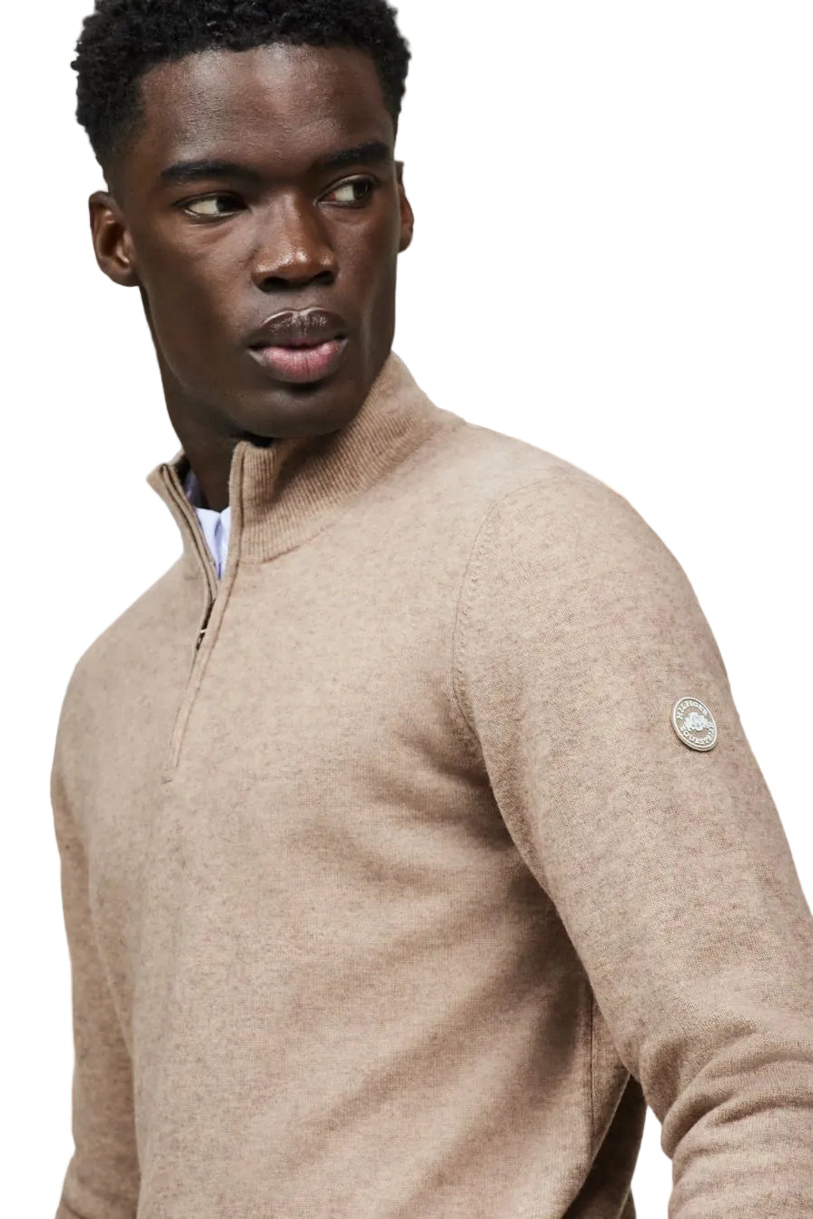 Tommy Hilfiger Equestrian Pullover Oakfield Taupe