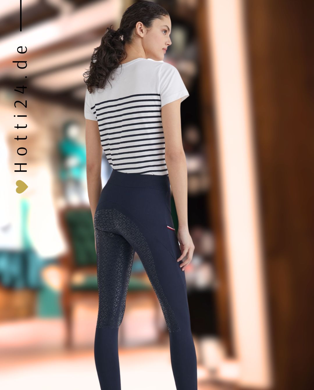 TOMMY HILFIGER »Reitleggings Full Grip Desert Sky