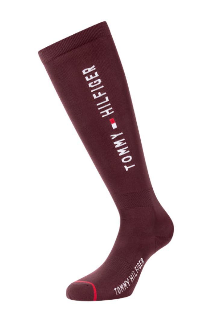 tommy-hilfiger-equestrian-reitsocken-clifton-deep-burgundy