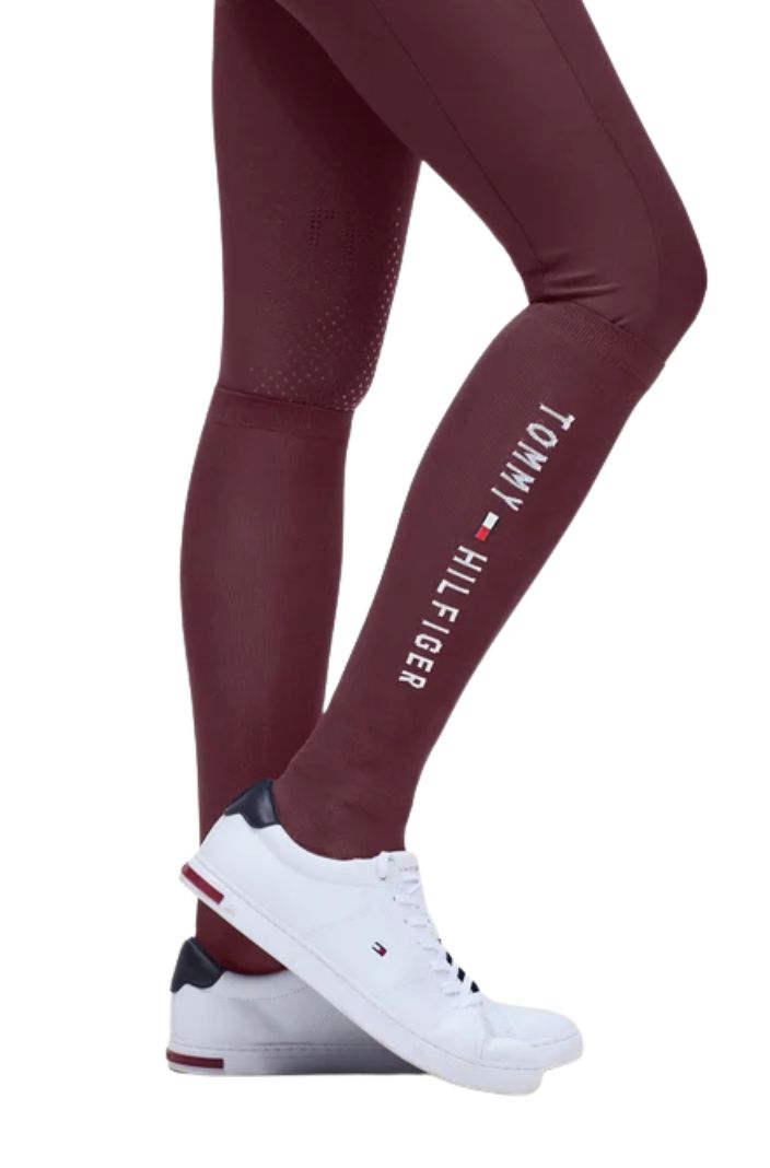 Tommy Hilfiger Equestrian Reitsocken Clifton Deep Burgundy