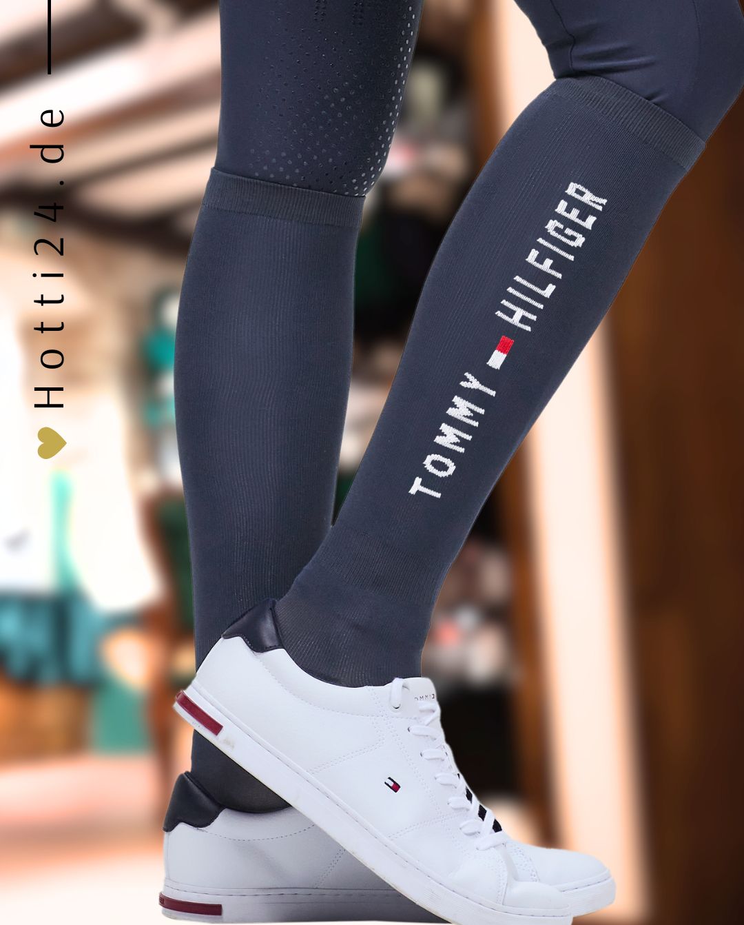 Tommy Hilfiger Equestrian »Reitsocken Clifton Desert Sky