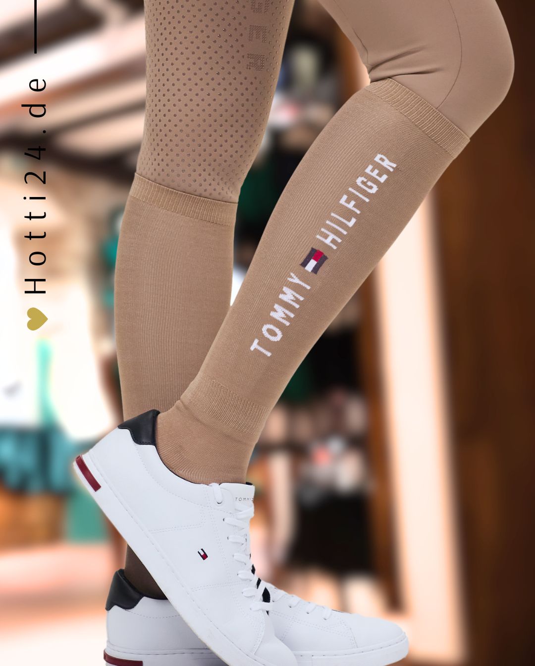 Tommy Hilfiger Equestrian »Reitsocken Clifton Taupe