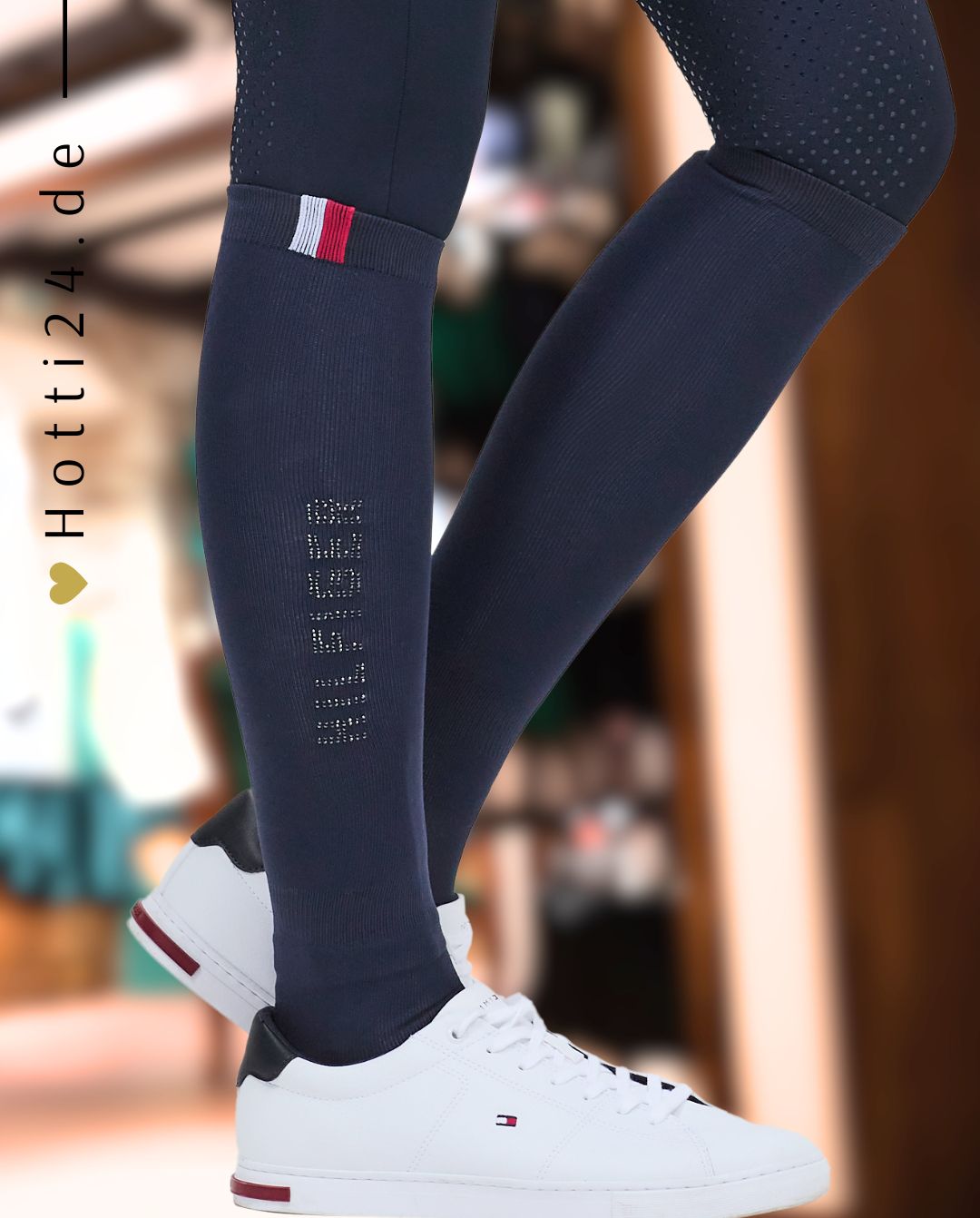 Tommy Hilfiger Equestrian »Reitsocken Erie Desert Sky