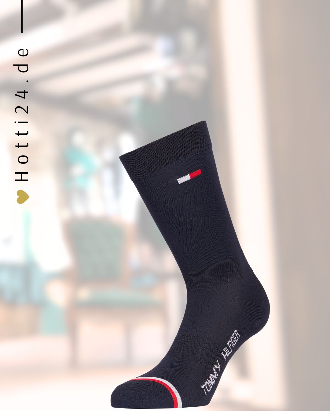 TOMMY HILFIGER »Reitsocken Fulton 2er-Pack Desert Sky