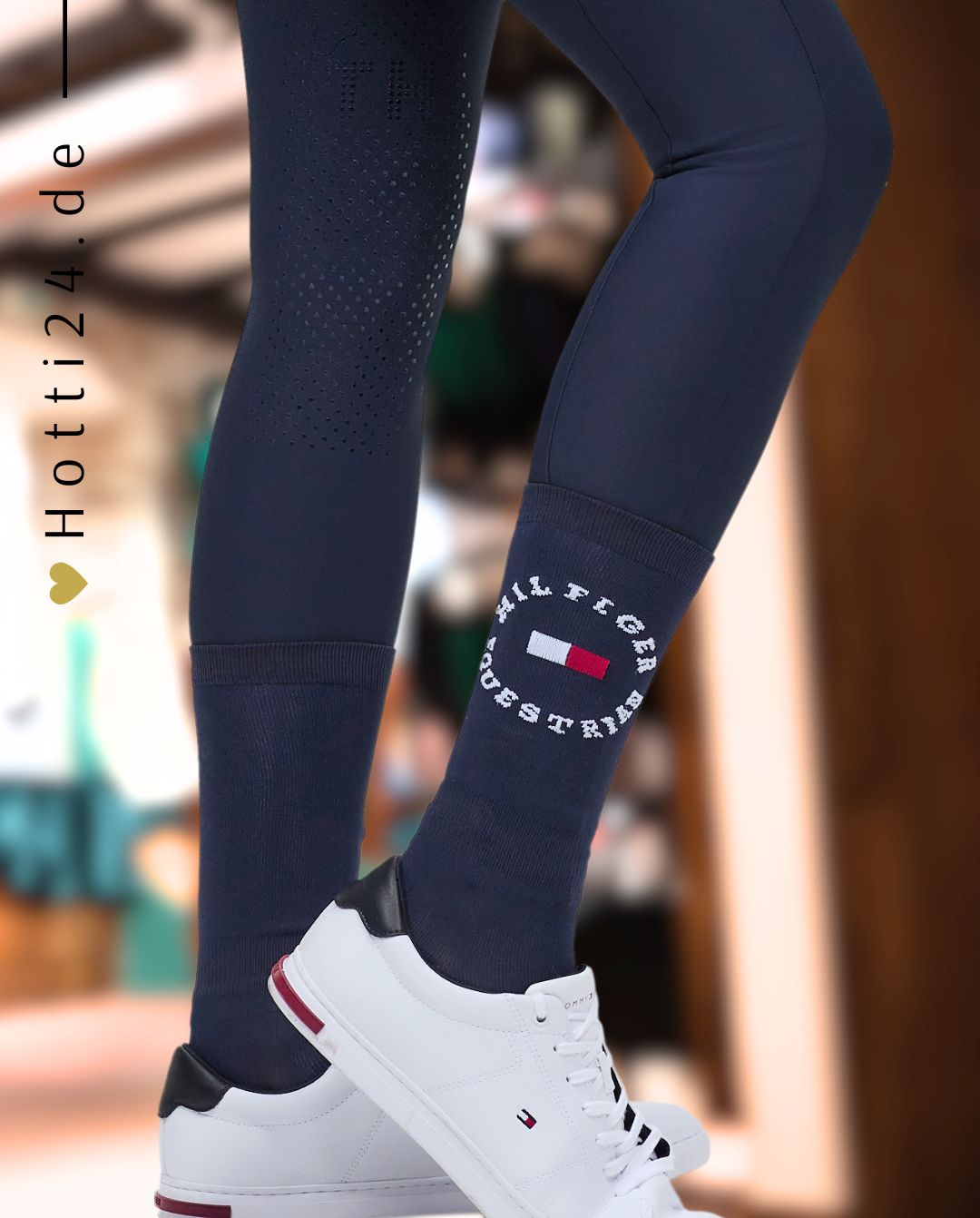Tommy Hilfiger Equestrian »Reitsocken Leon Desert Sky