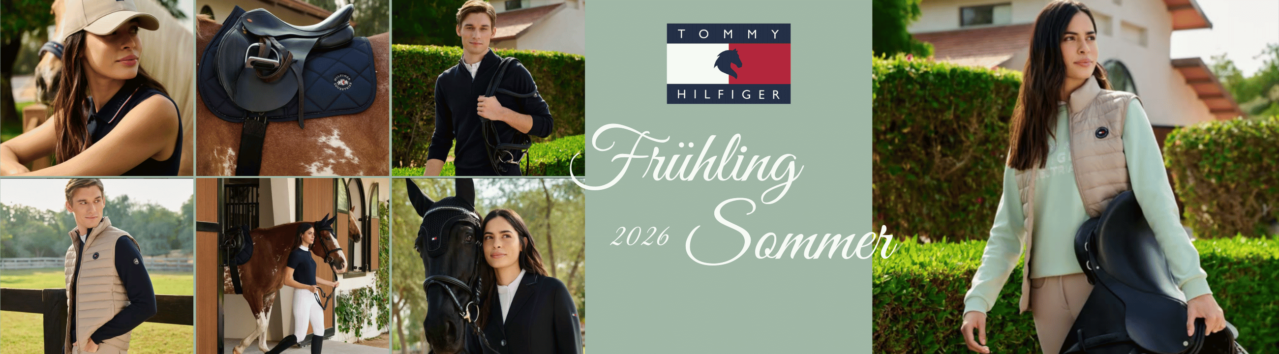 Tommy HilfigerEquestrian Sommer 2026 Banner