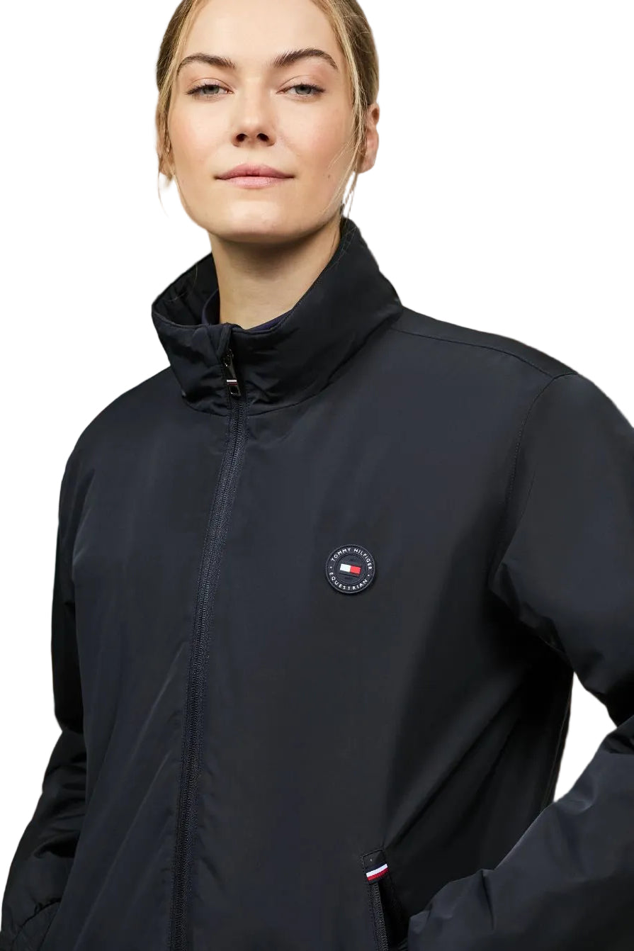 Tommy Hilfiger Equestrian Riding Jacket Penn Desert Sky