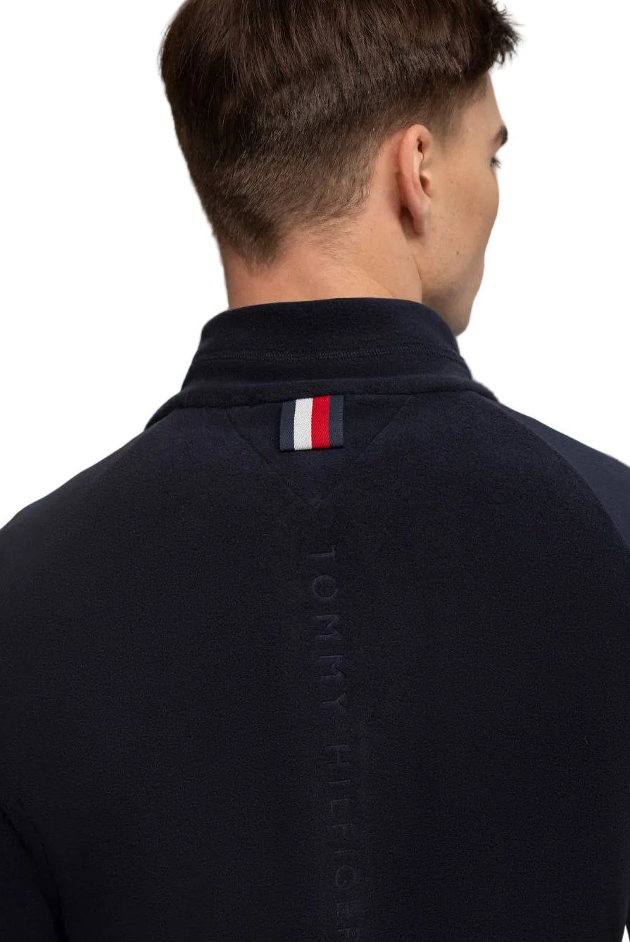 Tommy Hilfiger Equestrian® Fleece Jacket Michigan Desert Sky
