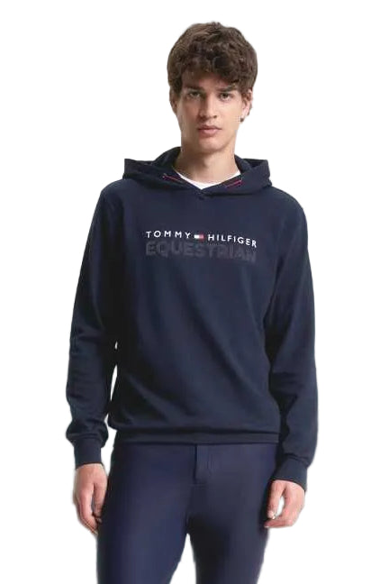 Erwerben Sie den Tommy Hilfiger Herren Hoodie London mit der Artikelnummer TH08MHOO474 in der Farbe Schwarz. Dieser stilvolle Hoodie vereint Komfort und Mode auf elegante Weise. Die Bilder zeigen das Modell von vorne, von der Seite und von hinten, um Ihnen einen umfassenden Eindruck zu vermitteln. Besuchen Sie die Webseite www.hotti24.de