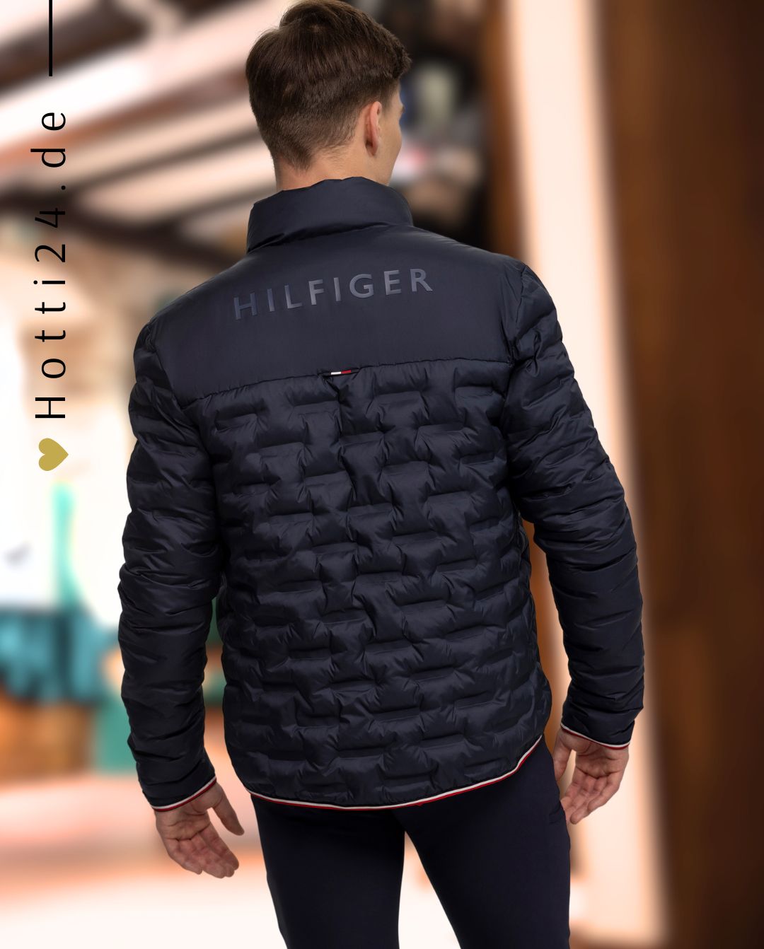 TOMMY HILFIGER »Jacke Charleston Puffer Desert Sky
