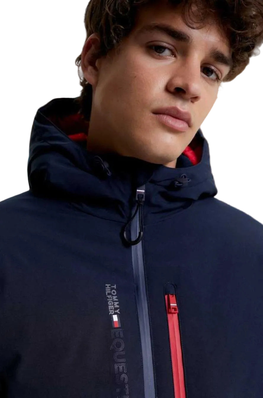 Tommy Hilfiger Equestrian Winter Jacket London Desert Sky