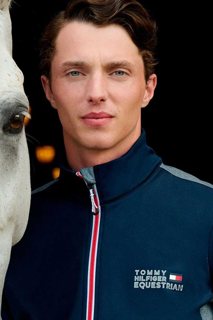 Tommy Hilfiger Equestrian Softshell Jacket Desert Sky