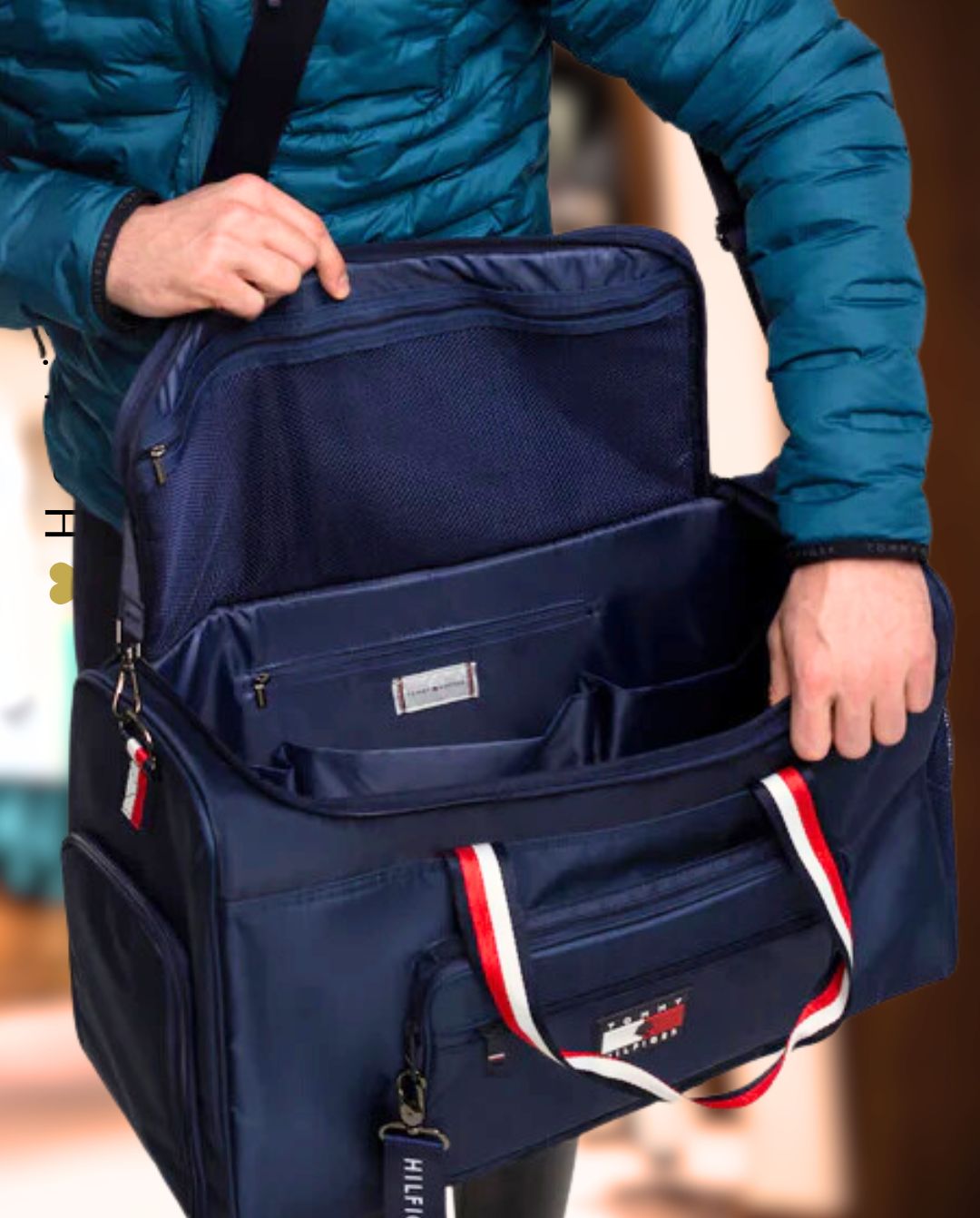 Tommy Hilfiger Reisetasche Hampton Weekender TH14UACC835 004 Blau kaufen www.hotti24.de
