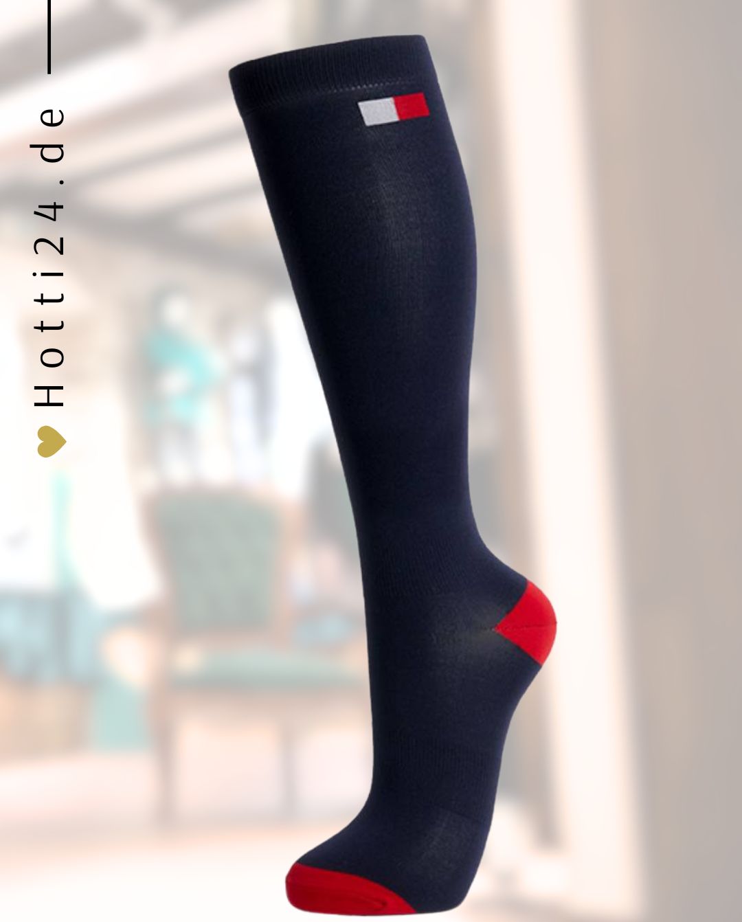 TOMMY HILFIGER »Reitsocken Performance Desert Sky
