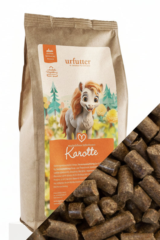 Urfutter Leckerlis Urpferdchens Karotte 1kg