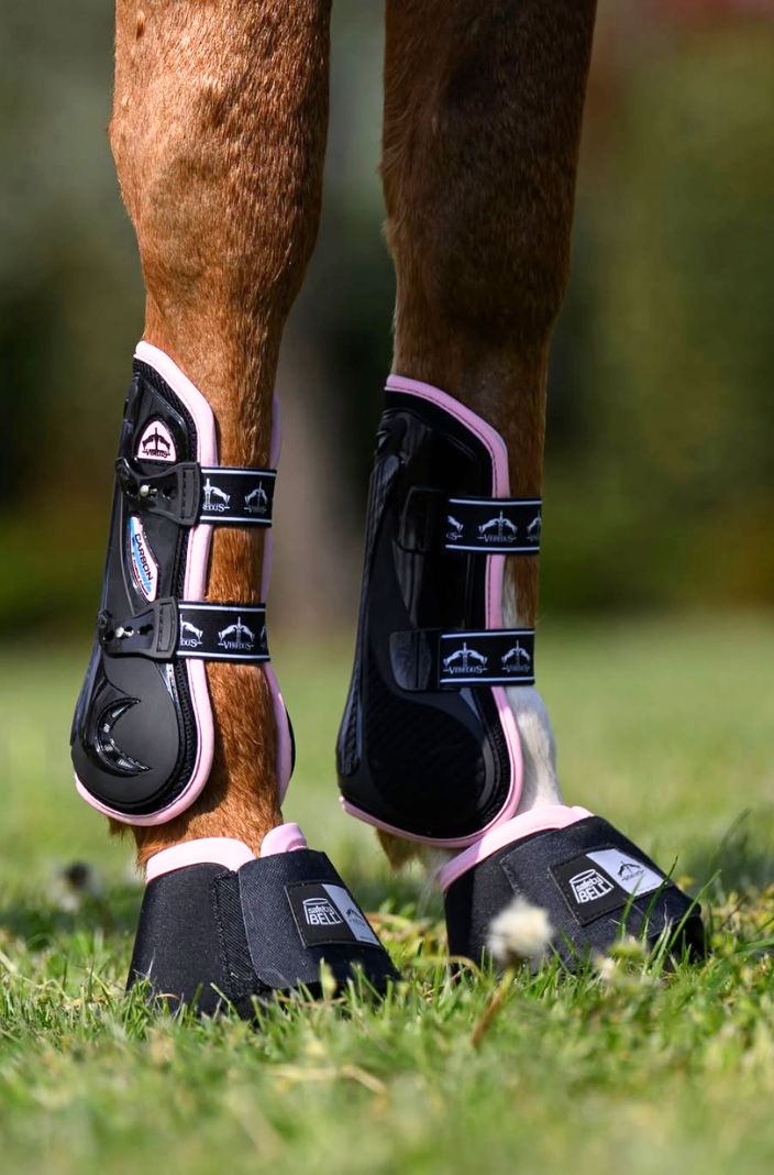 Veredus Gamaschen Olympus Vento Schwarz/Light Pink
