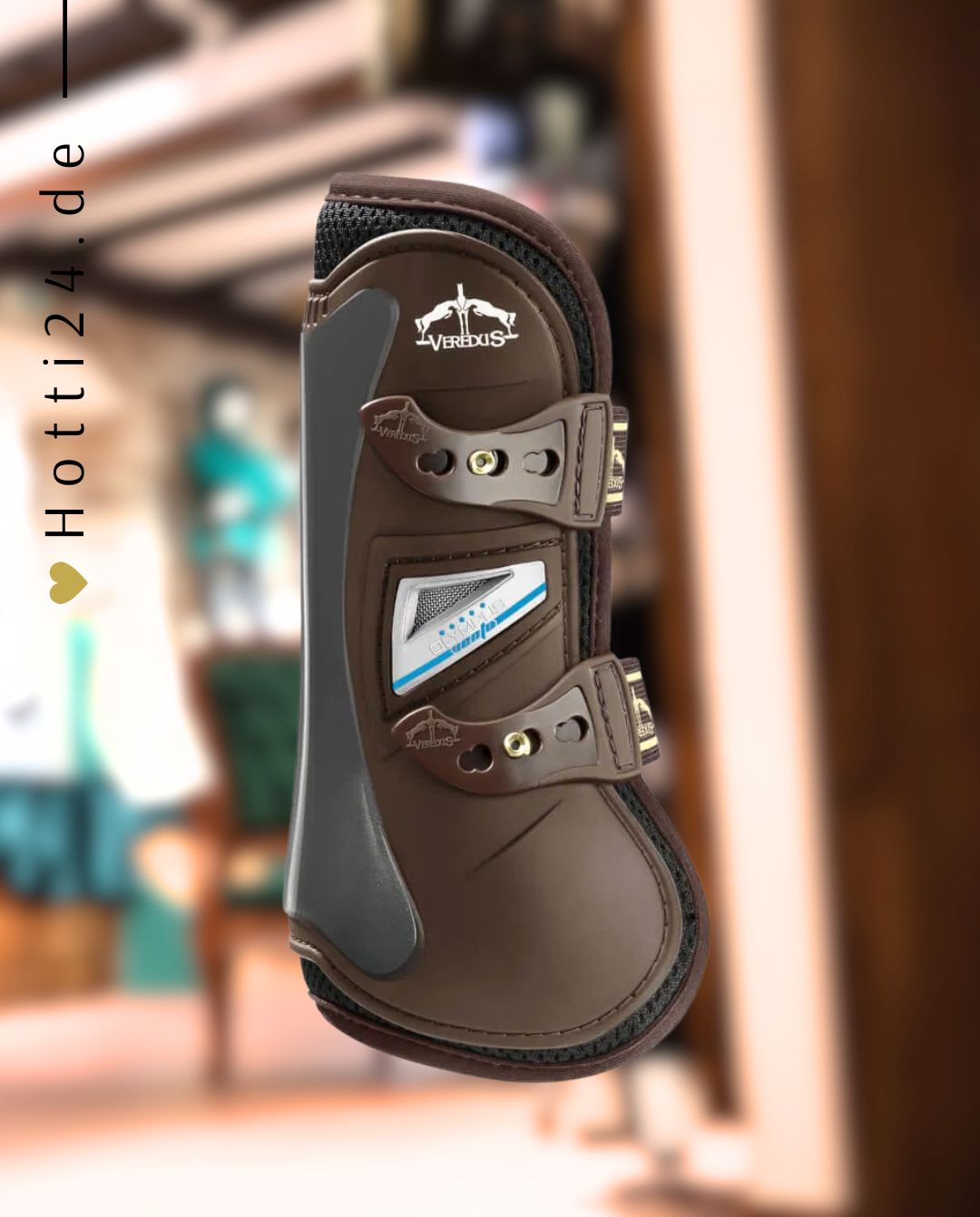 Veredus »Gamaschen Olympus Vento Springgamaschen vorne Brown