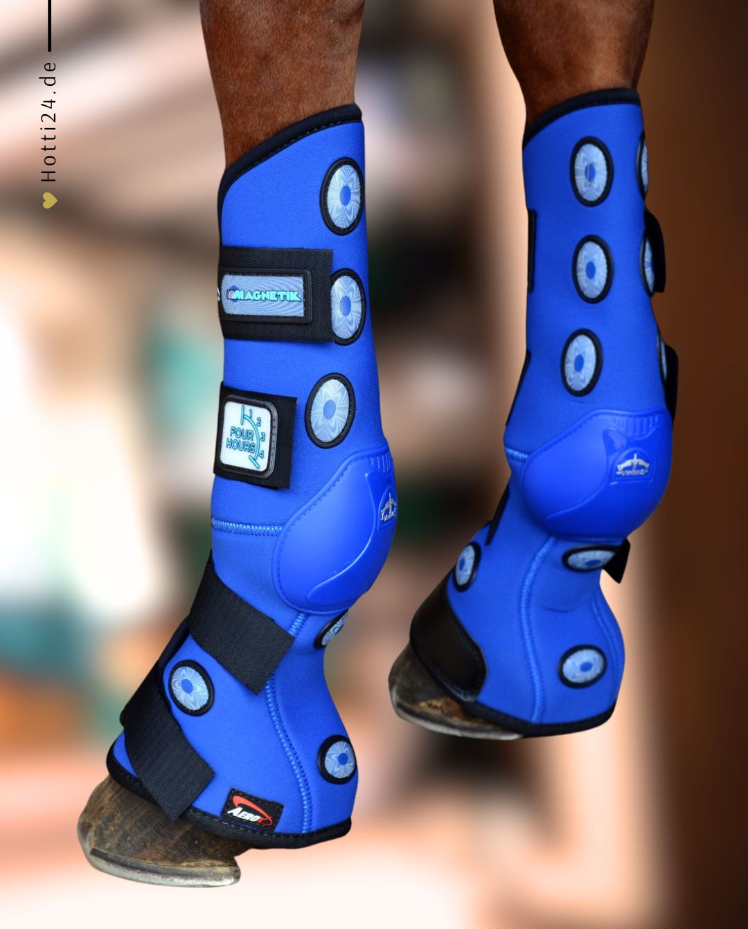 Veredus »Magnetfeldgamaschen Magnetik 4 Hours vorne Blue