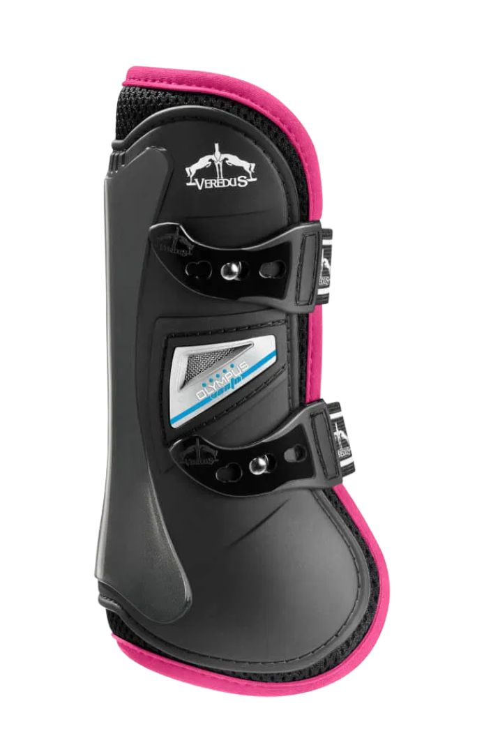 Veredus Fetlock Boots Olympus Vento Jumping Boots Black/Pink