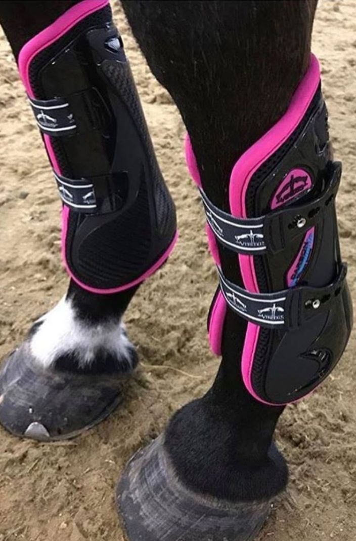 Veredus Gamaschen Olympus Vento Schwarz/Pink