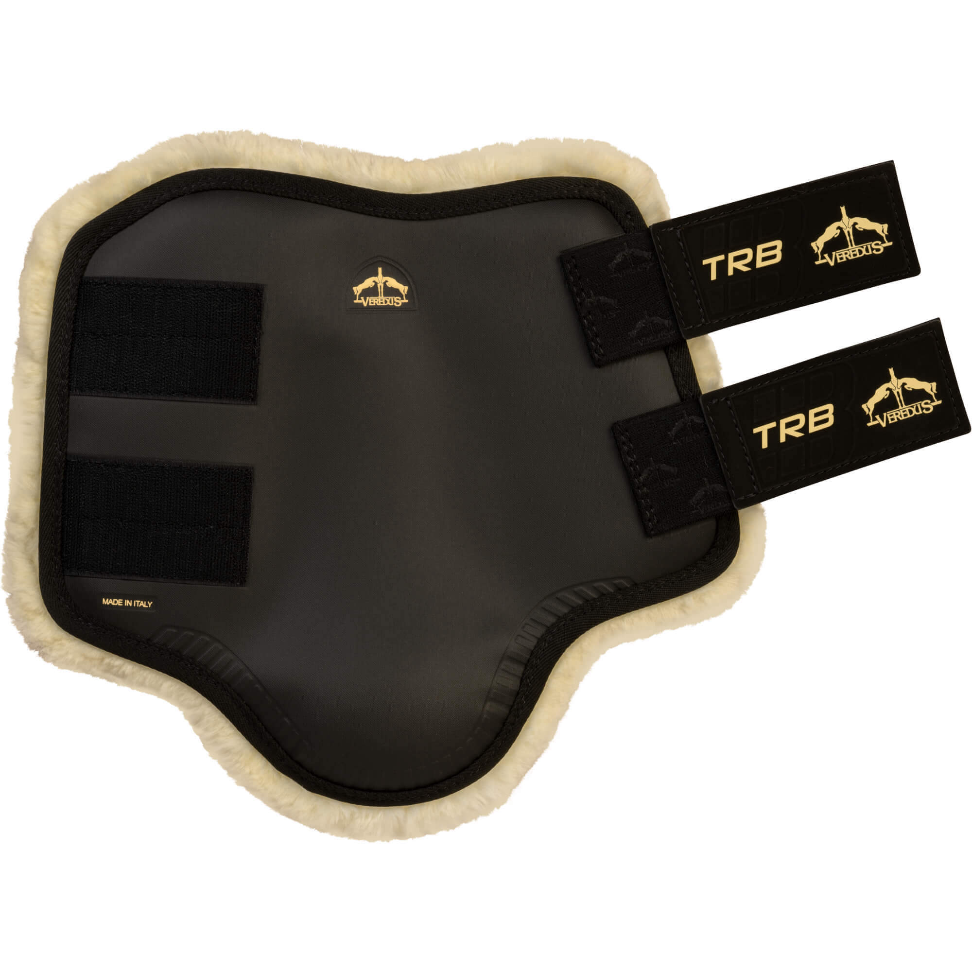 Veredus Fetlock Boots TRB Save the Sheep Rear Black