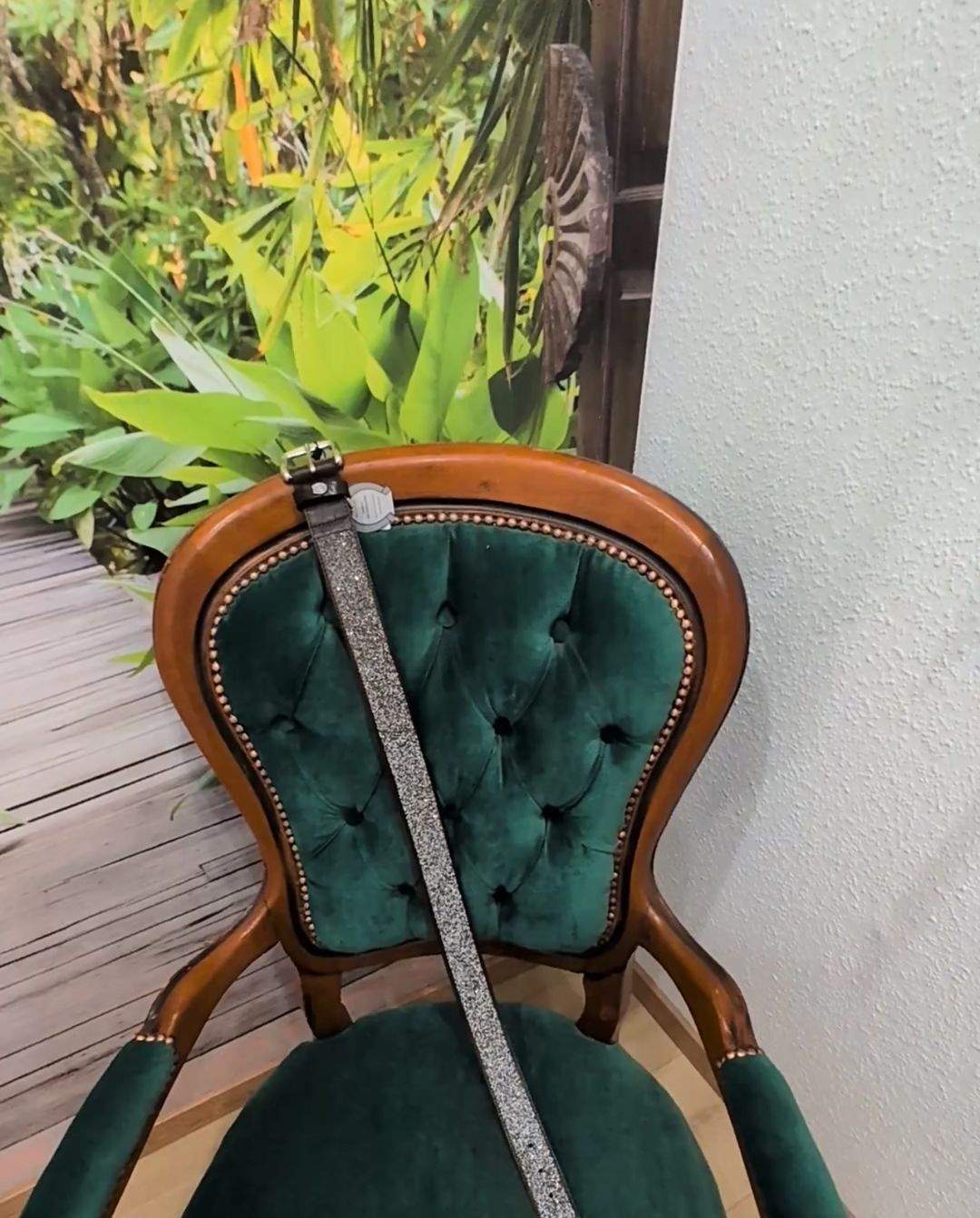 Otto Schumacher »Gürtel Crystal Fabric Dorado