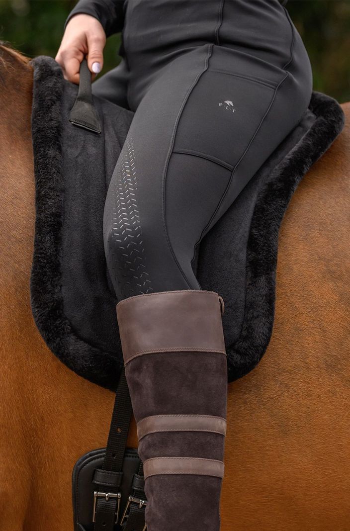 Waldhausen Reitpad Soft Schwarz