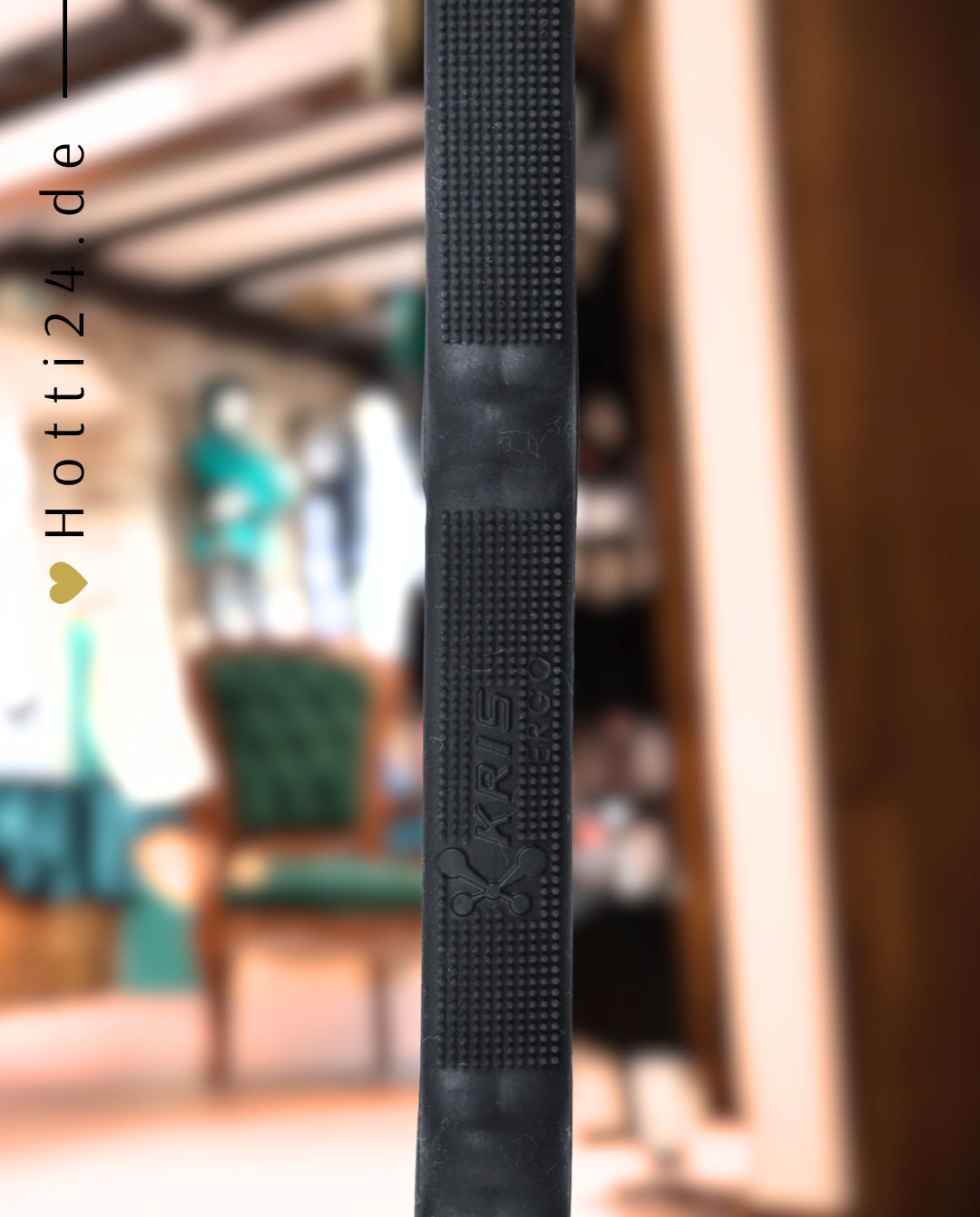 Waldhausen »Zügel Gummizügel mit Stoppern Black