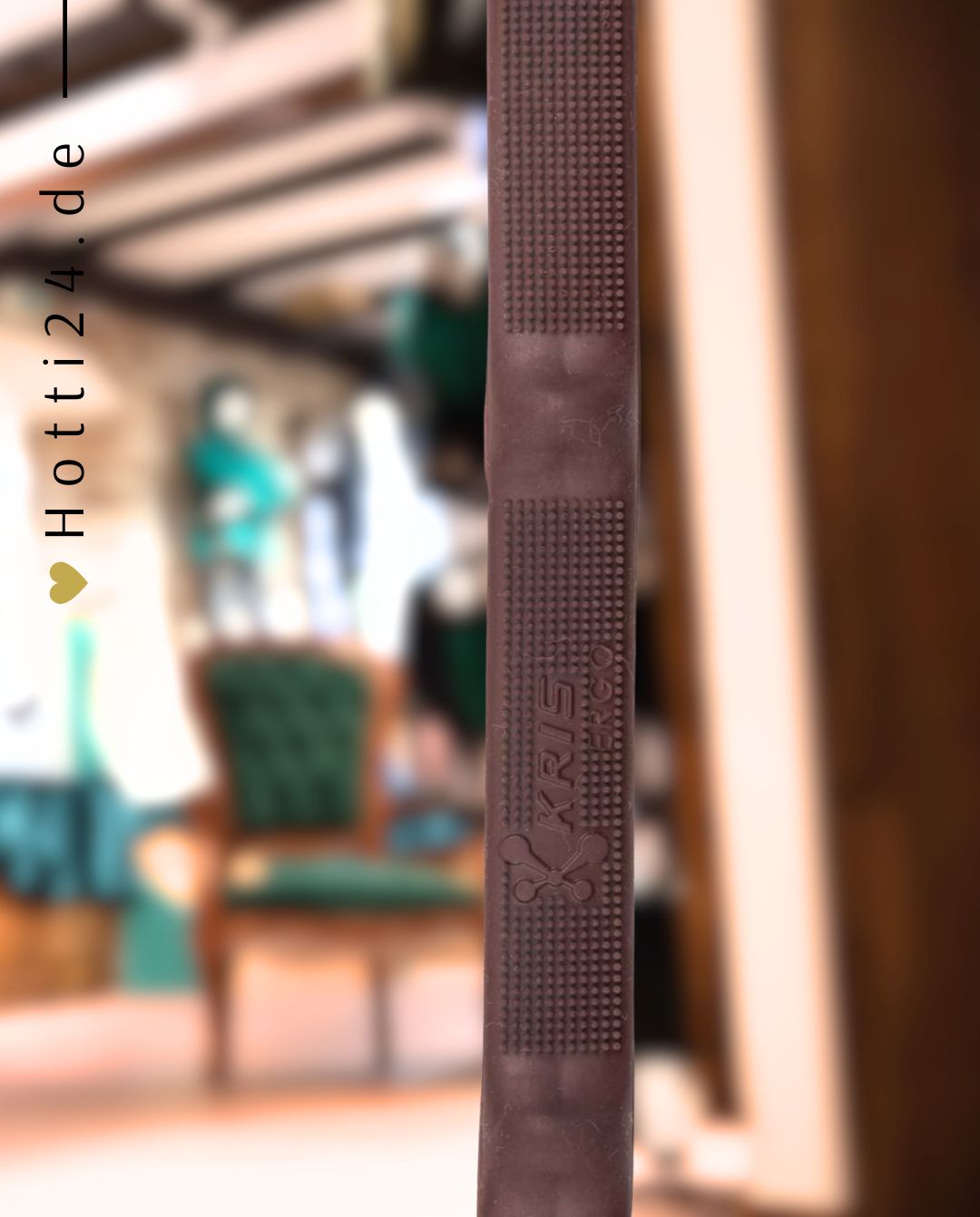 Waldhausen »Zügel Gummizügel mit Stoppern Brown