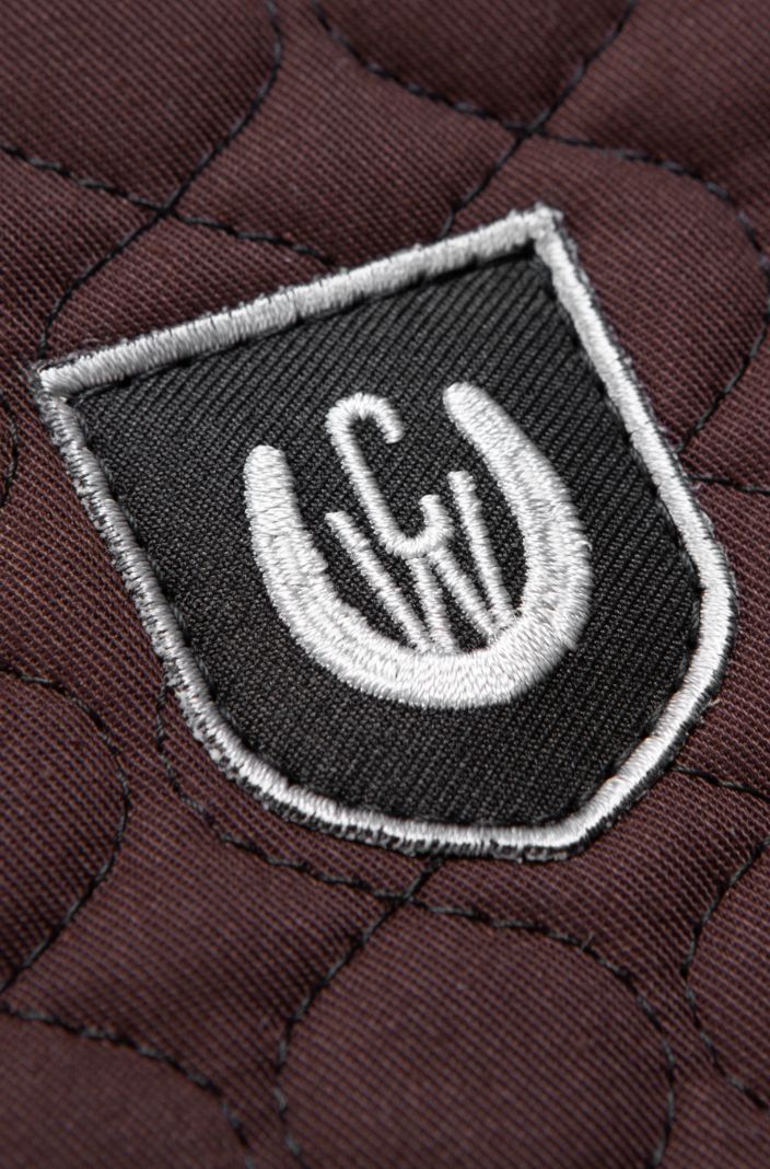 Werner Christ Sattelpad Ultra Wirbelkanal frei Braun / Natur
