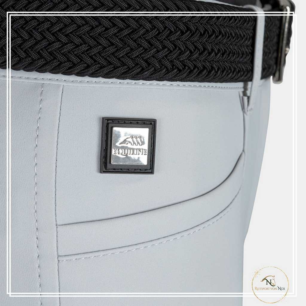 damen reithose grau detail cerief fullgrip-equiline