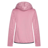 jacke rosa kapuze von hinten