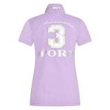 damen poloshirt lila hinten favouritas hv polo