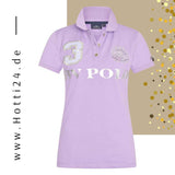 damen poloshirt lila vorne favouritas hv polo