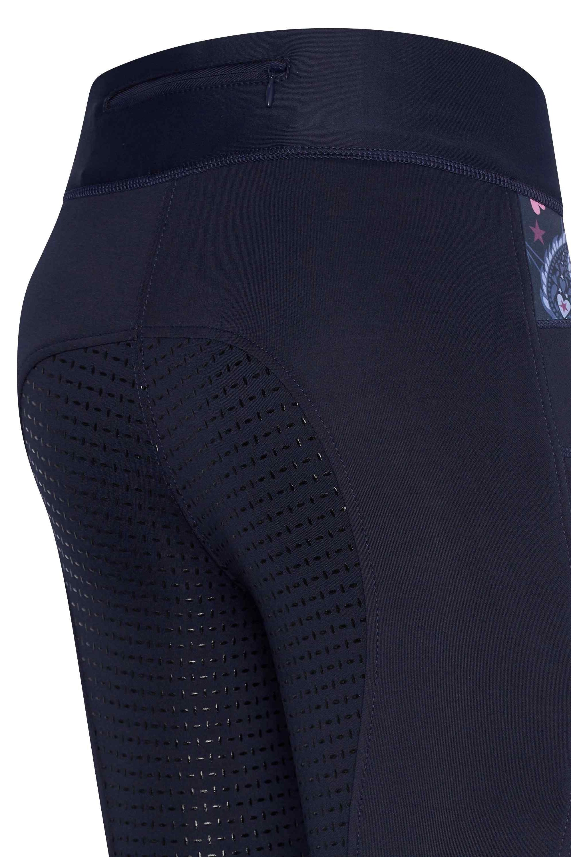 Imperial Riding Reitleggings IRHCosmic FullGrip Navy