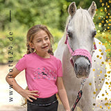 Kinder Shirt pink vorne Pferd Stormy Imperial Riding Artikelnummer Artikelnummer kl35123032-3145 erhältlich bei www.Hotti24.de