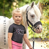 kinder shirt schwarz vorne pferd stormy imperial riding